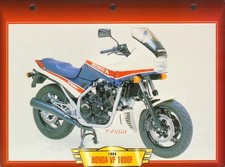 Fiche Moto : HONDA VF 1000 F