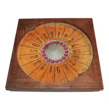 Antique Bistro / Casino / Ball Game Counter Game 42cm x 42cm