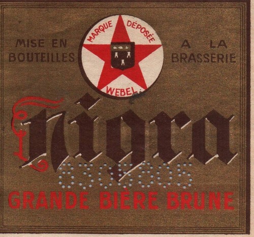 Etiquette ancienne nigra biere - ancienne,