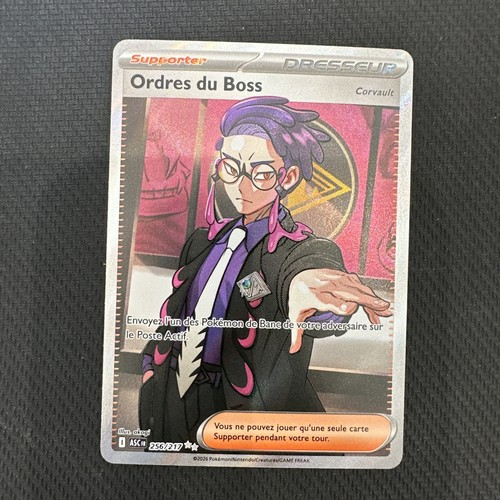 Carte pokémon ordres boss - du,