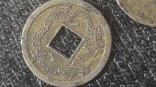 Pièces chinoises dragon - dragon,, à