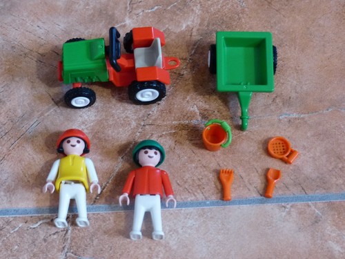 Playmobil ferme mini - mini, tracteur