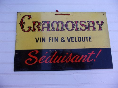 Plaque émaillée ancienne - émaillée,