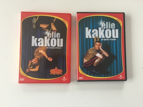 Lot dvd spectacle elie - elie, kakou