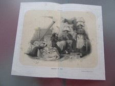 GRAVURE 1870 STRASBOURG