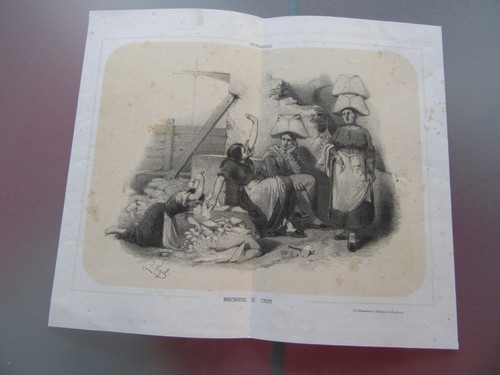 Gravure 1870 strasbourg - gravure,