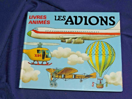 Livre animé les avions - les, avions.