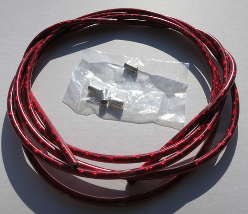 Gaine cable frein - gaine, rouge