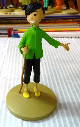 Figurine tintin tchang herge - figurine,