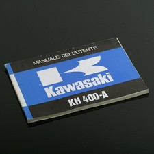 KAWASAKI 400 KH,MANUEL D UTILISATEUR EN ITALIEN NEUF ORIGINE KAWASAKI 