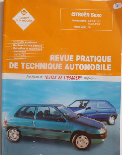 Revue technique automobile - revue,