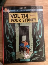 bd les aventures de tintin vol 714 pour sydney / hergé, casterman 1968