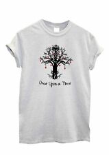 Once upon a time UNISEX Fan art print heart fruit tree Tshirt 
