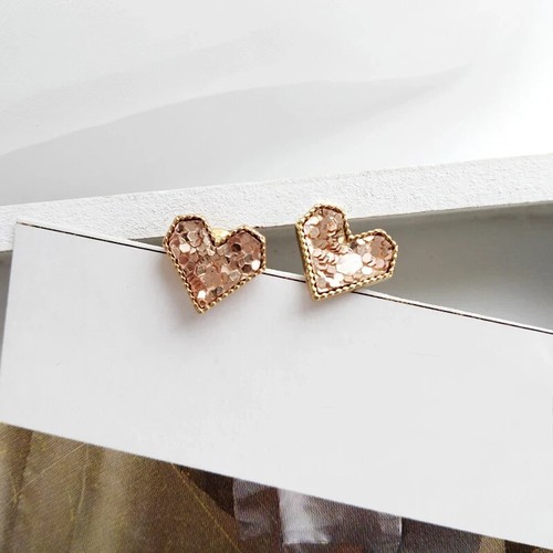 Boucles oreilles cœur - d'oreilles,