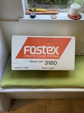 Vintage 1982 Fostex 3180 Spring Reverb – New in Box w/ Manual – Rare Find!