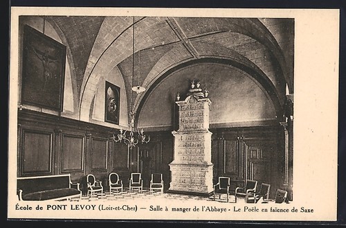 Cpa pont levoy salle à - cpa,