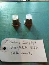 2 boutons alu hight/low pour