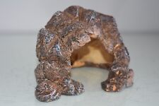 Vivarium Petit Terrarium Rock Grotte Den Marron 14 x 12 x 11 CM de Reptile