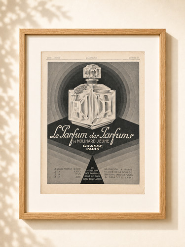 Pub ancienne molinard jeune - pub,