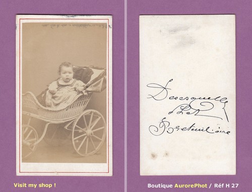 Cdv jeune enfant bébé - enfant,, dans