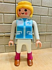 Playmobil character woman rider riding boot 05b custom rare vintage