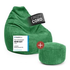 Lumaland Lot Pouf Siège Cord