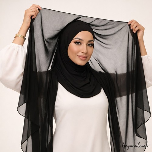 Hijab cagoul bonnet - en, 1