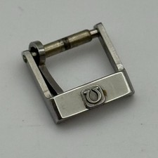 12mm Vintage Omega Watch Buckle Original Stainless Steel Acier Inox Swiss PARTS