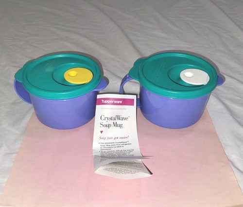 Tupperware crystal wave soup - crystal,