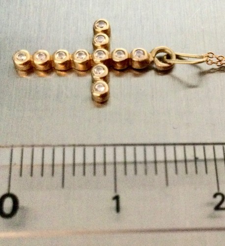 Carats petit pendentif - or, 18