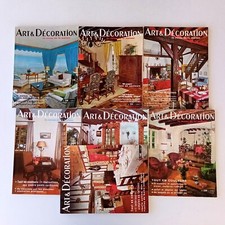 Lot 7 revues anciennes Art et