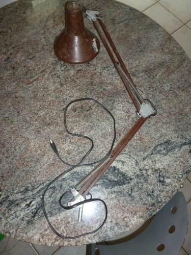 Ancienne lampe industrielle - lampe,