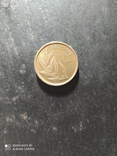 Pièce francs belge 1982 - francs,