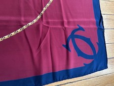 Cartier foulard carré en soie