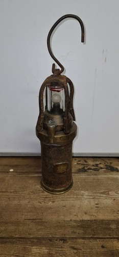 Ancienne lampe mineur - de,