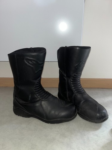 Bottes cuir moto - bottes,