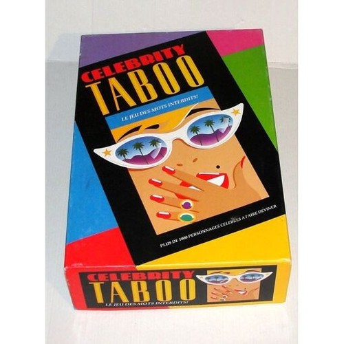 Jeu societe celebrity taboo - jeu,