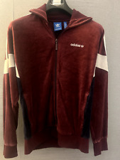 MEDIUM MENS ADIDAS CHALLENGER84 VELOUR TRACK TOP  / JACKET 2017