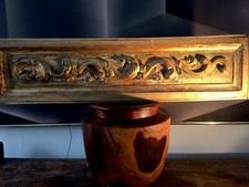 Gilded 18c Wood Panel From