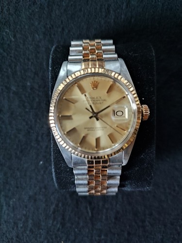 Rolex oysterdate acier - -, or