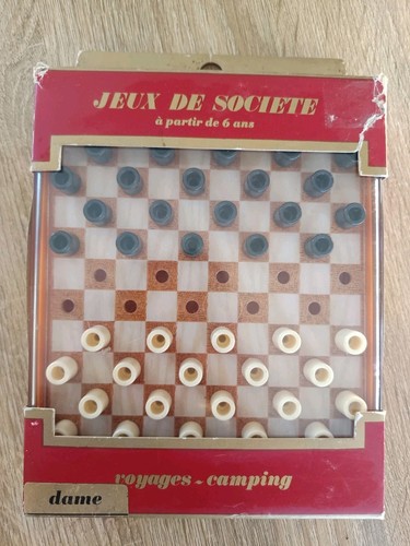 Jeu dames voyage - de, ancien