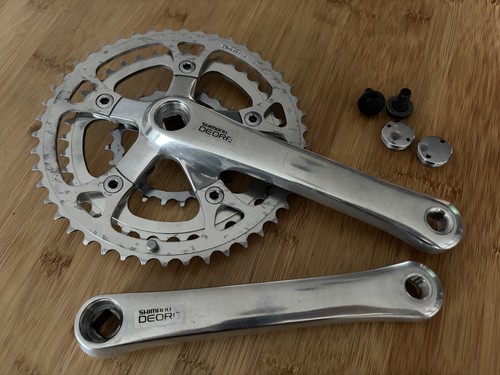 Pédalier triple vtt vintage - pédalier,