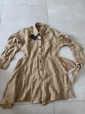 Robe marron Massimo Dutti