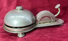 ANTIQUE HOTEL RECEPTION COUNTER BELL BELL BELL TABLE BELL COUNTERTOP