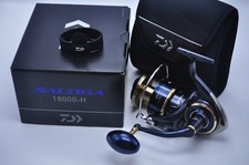 2020 Daiwa Saltiga 18000-H 5.8:1 Gear Saltwater Spinning Reel Excellent W/Box