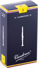boite 10 anches CLARINETTE MIb VANDOREN TRADITIONNELLES CR 112 - force 2