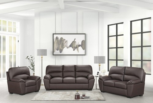 New brown 3pc sofa loveseat - brown,