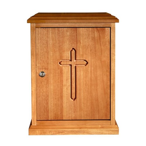 Tabernacle plain cross wood - plain,