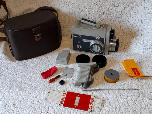 Ancienne caméra 8mm eumig - caméra,