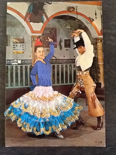 Brodee couple danseurs - cp,